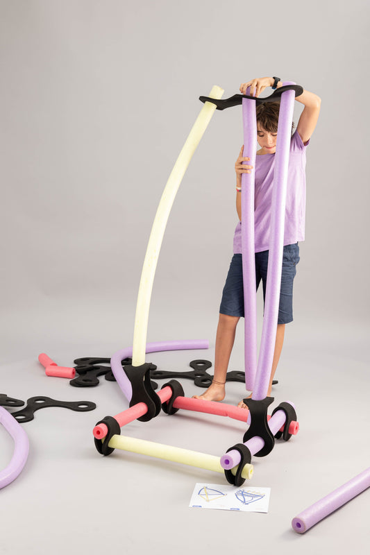 Pack Mamut (escolar/grupal - 30 personas) | Juego de construcción XXL de piezas grandes