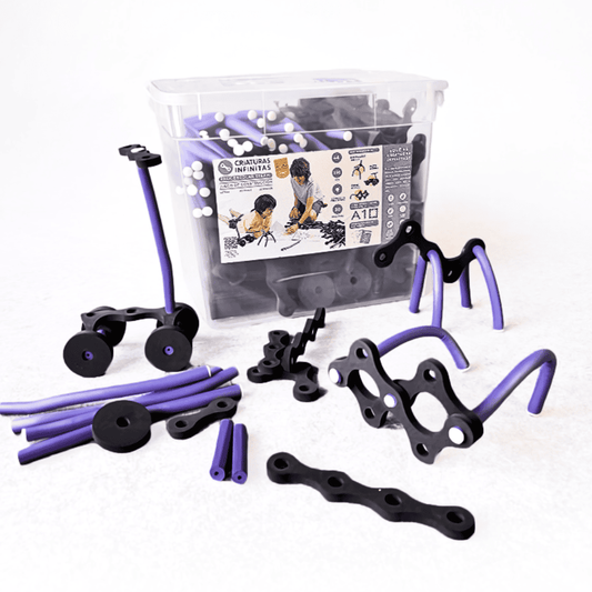 PREVENTA: Pack Colmena - Grupal/Escolar (30 pax) | Juego de construcción blando de piezas pequeñas